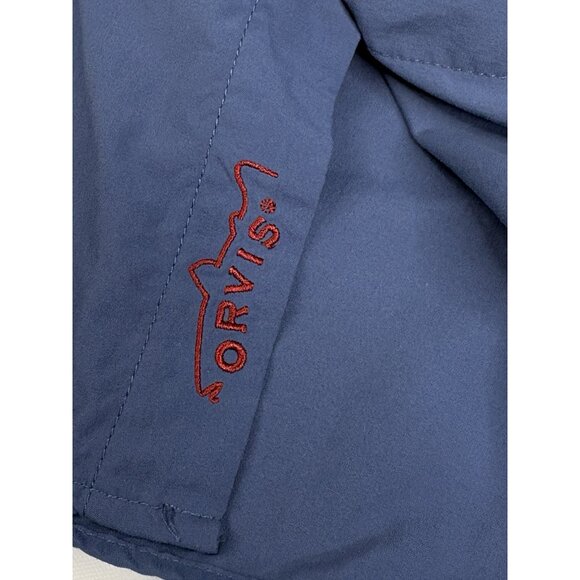 Lot of 3 Orvis Trout Bum Lightweight Fishing Shirts Men’s Large Blue Grey Rust - Picture 8 of 16